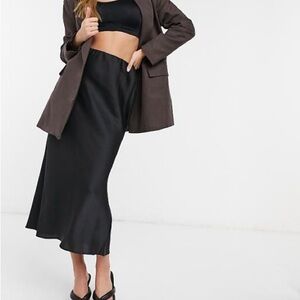 Elegant Black Maxi Skirt